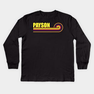 Payson Arizona horizontal sunset 2 Kids Long Sleeve T-Shirt